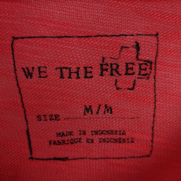 Free People Burnout Short Sleeve T-Shirt crewneck - Picture 4 of 5